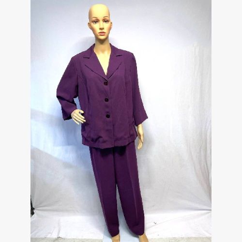 Danny & Nicole Purple Suit Size 14W